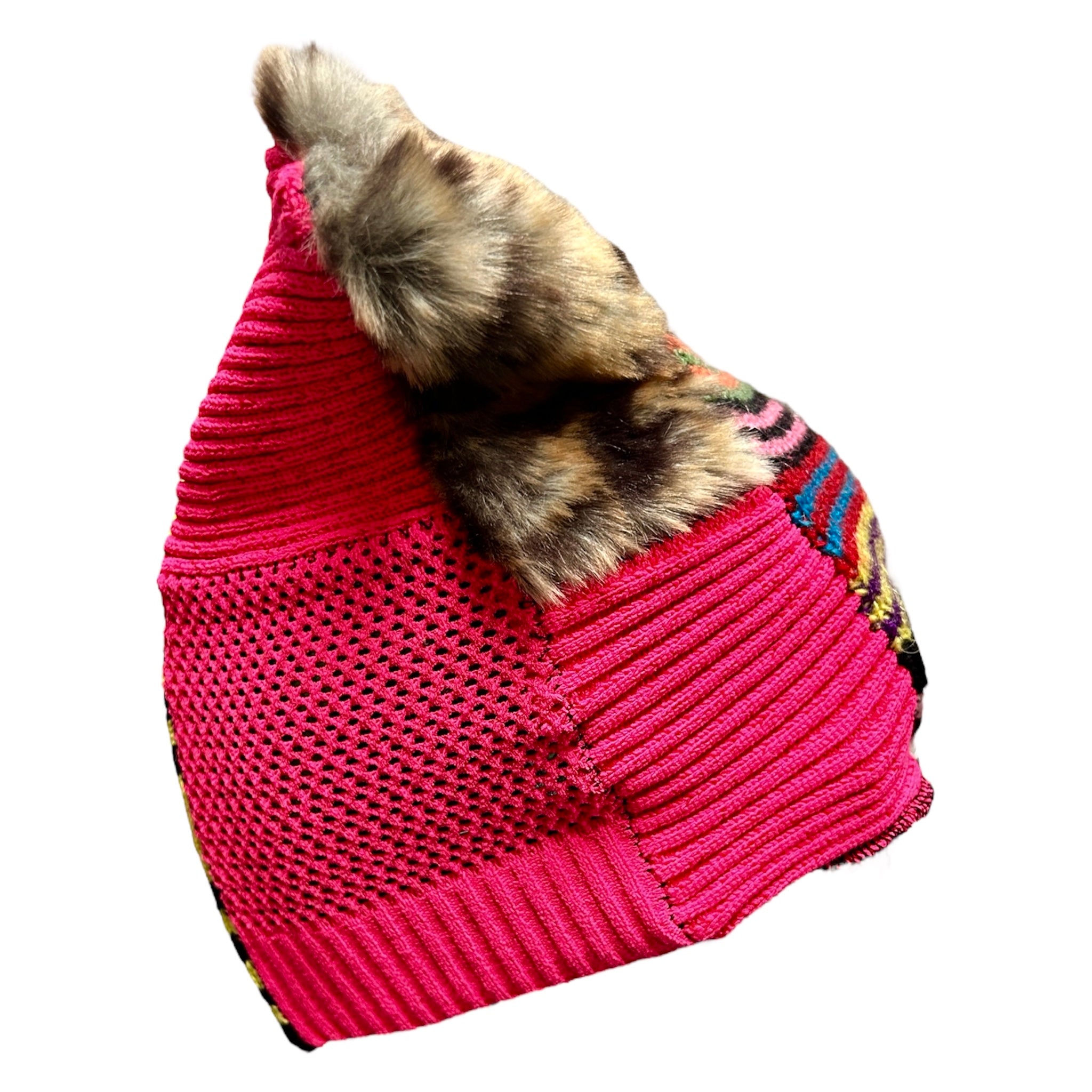 Patchwork AGR beanie 12