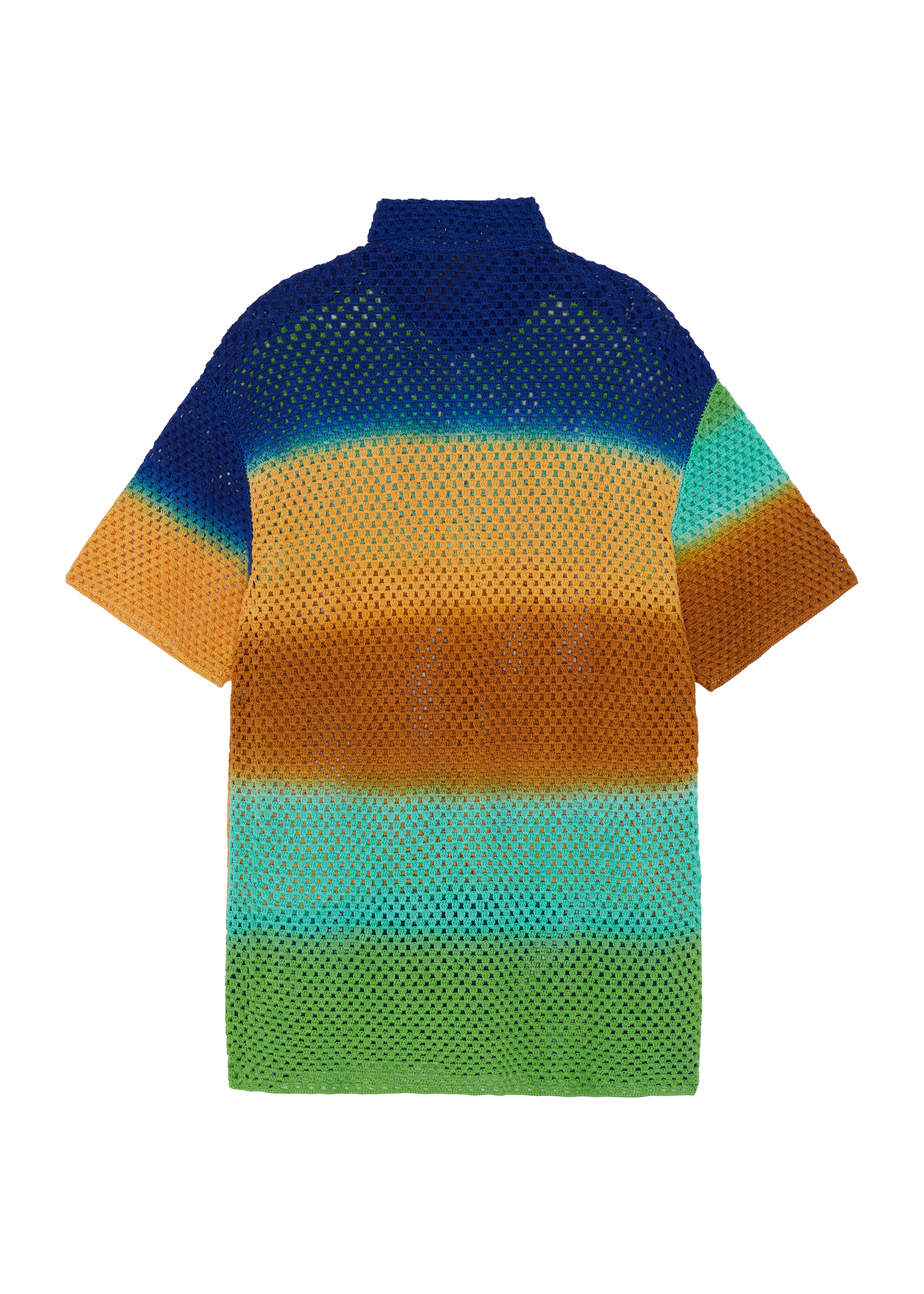 agr - wellness crochet shirt - packshot - back