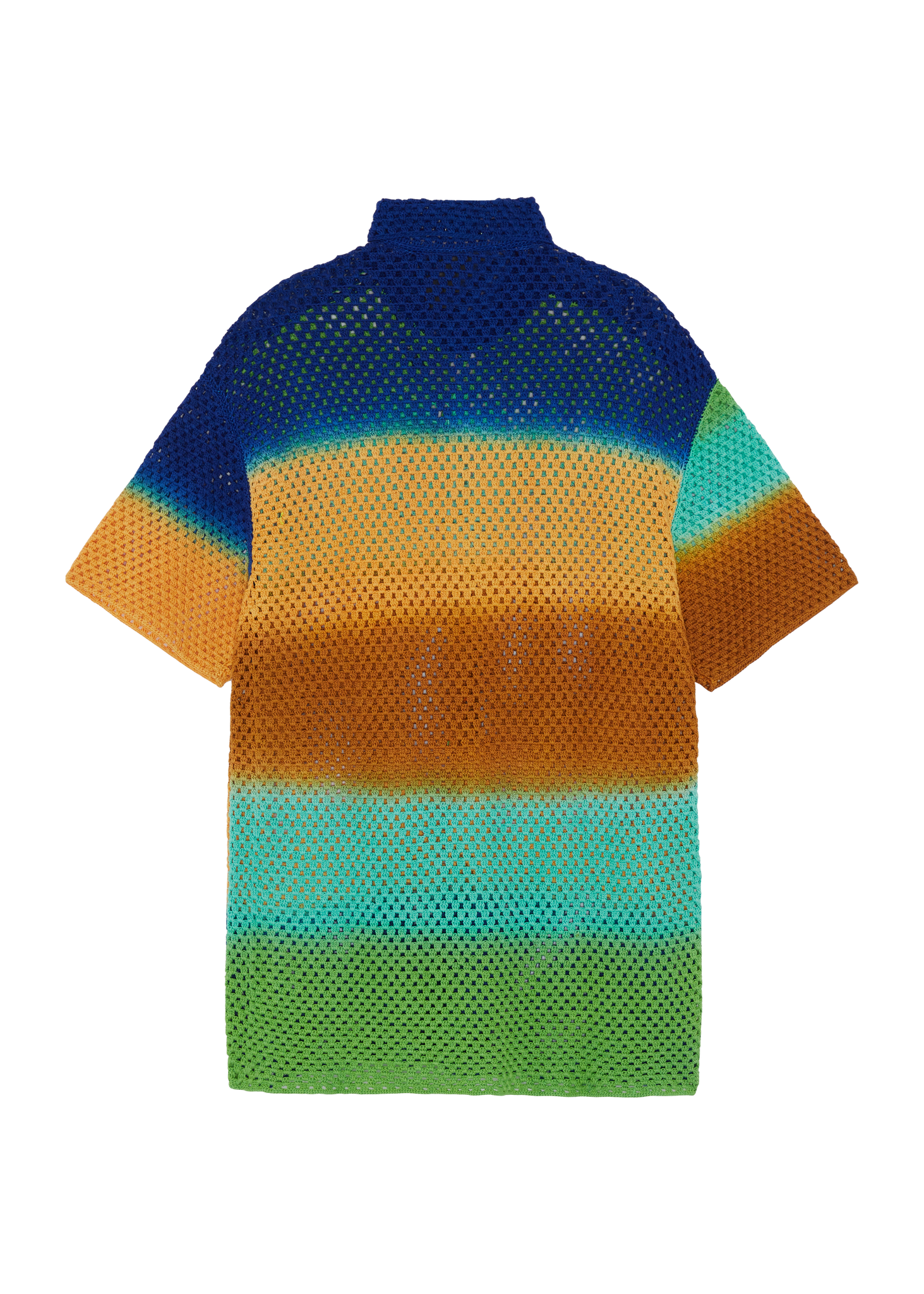 agr - wellness crochet shirt - packshot - back