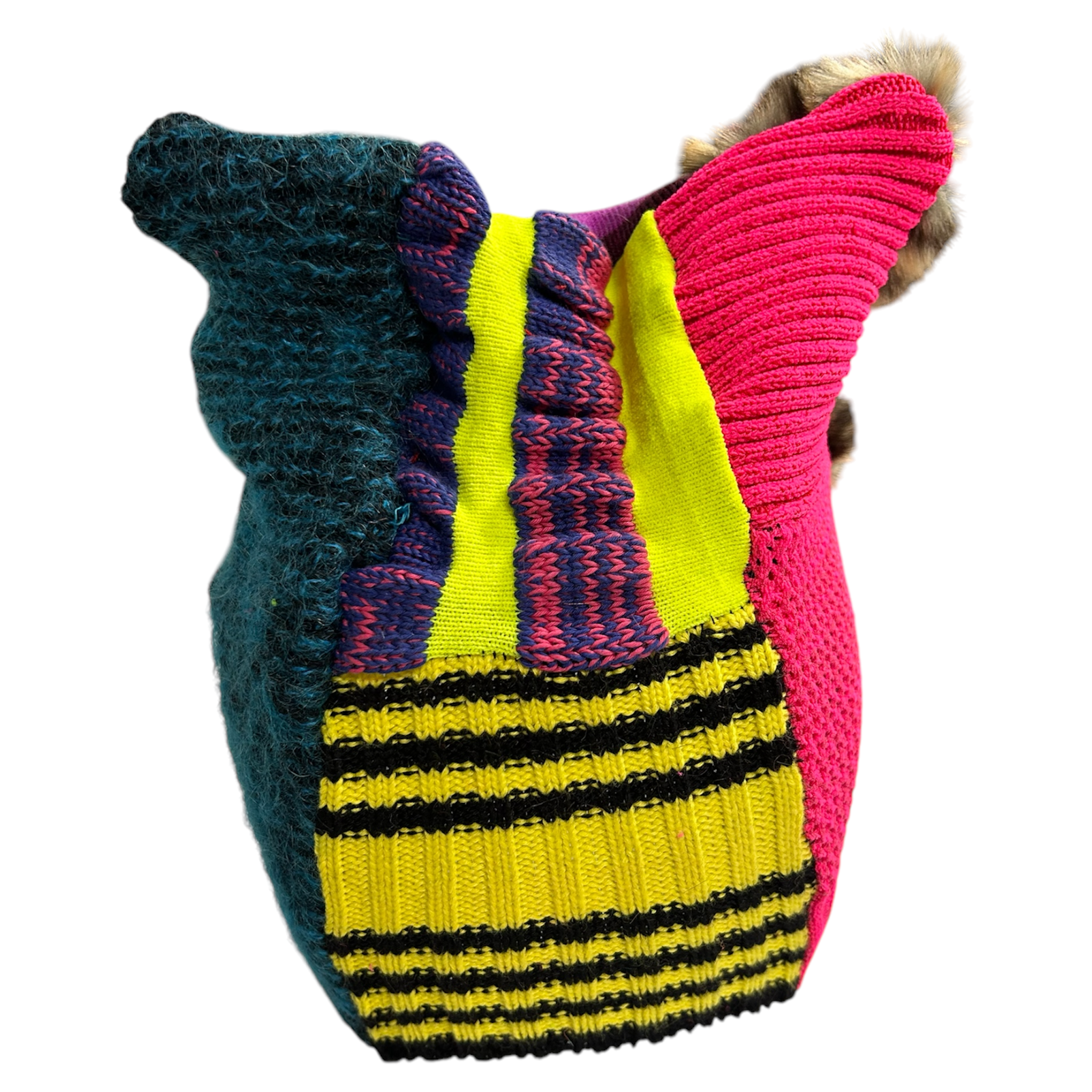 Patchwork AGR beanie 12