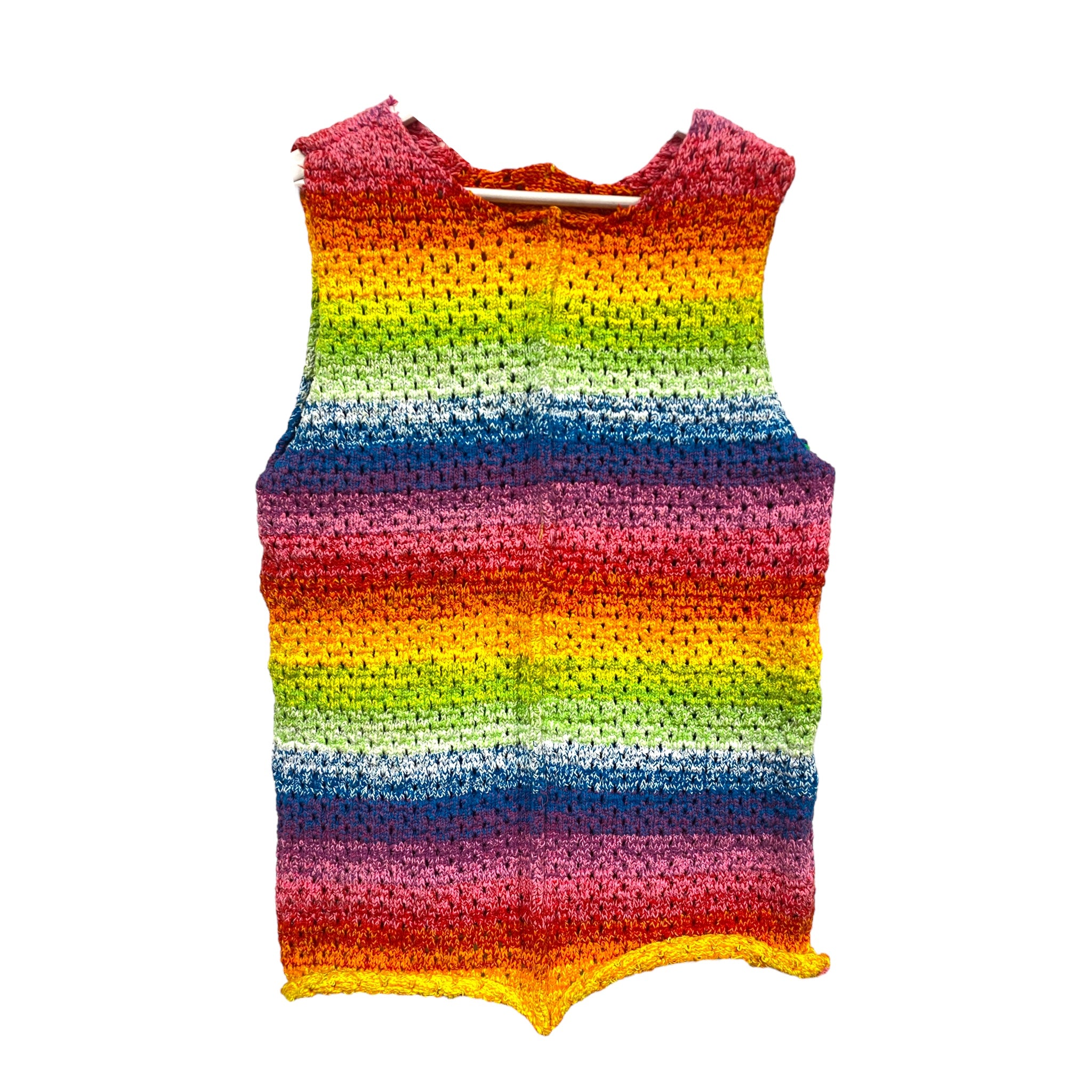 POINTELLE ELASTIC + COTTON VEST