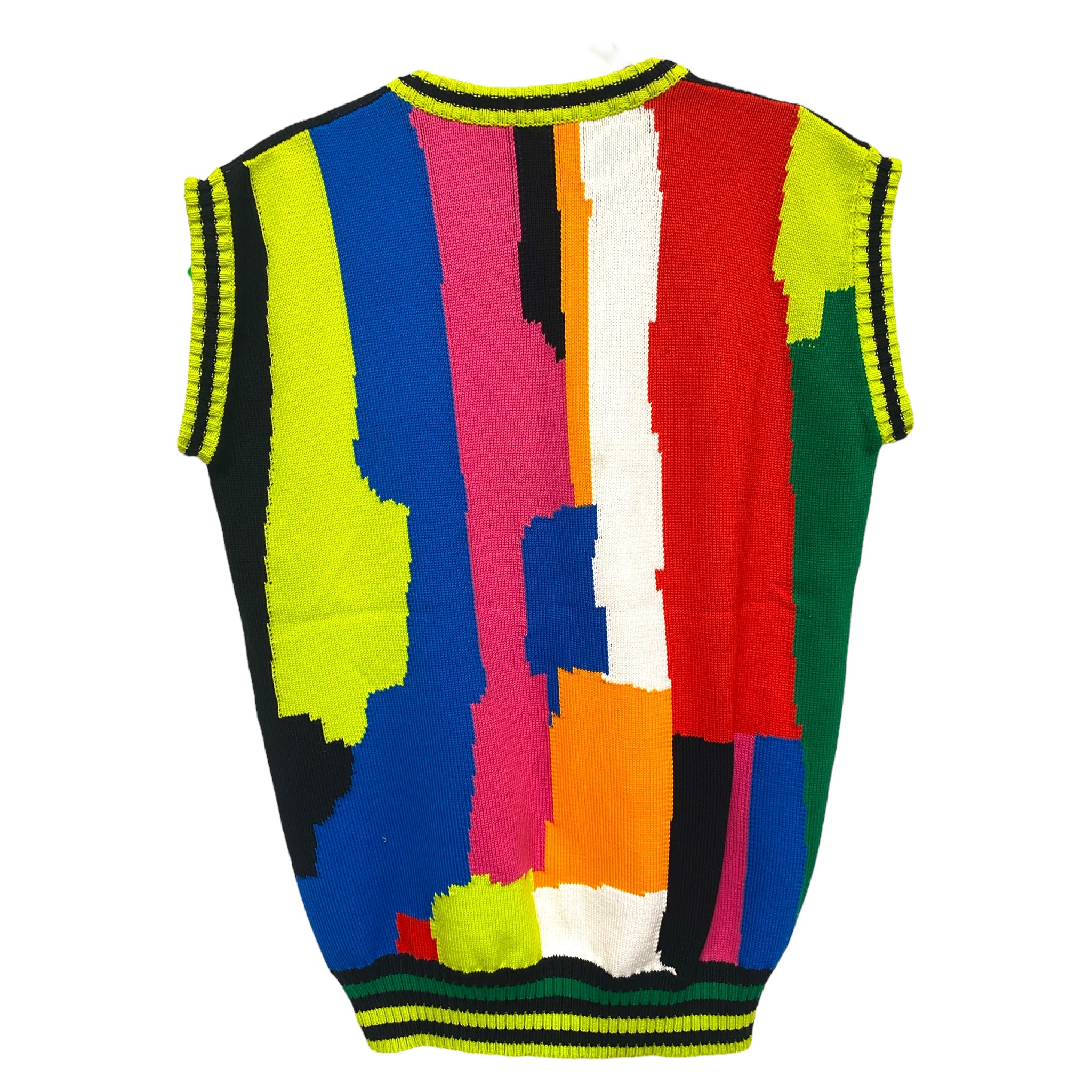 INTARSIA VIBRANT VEST