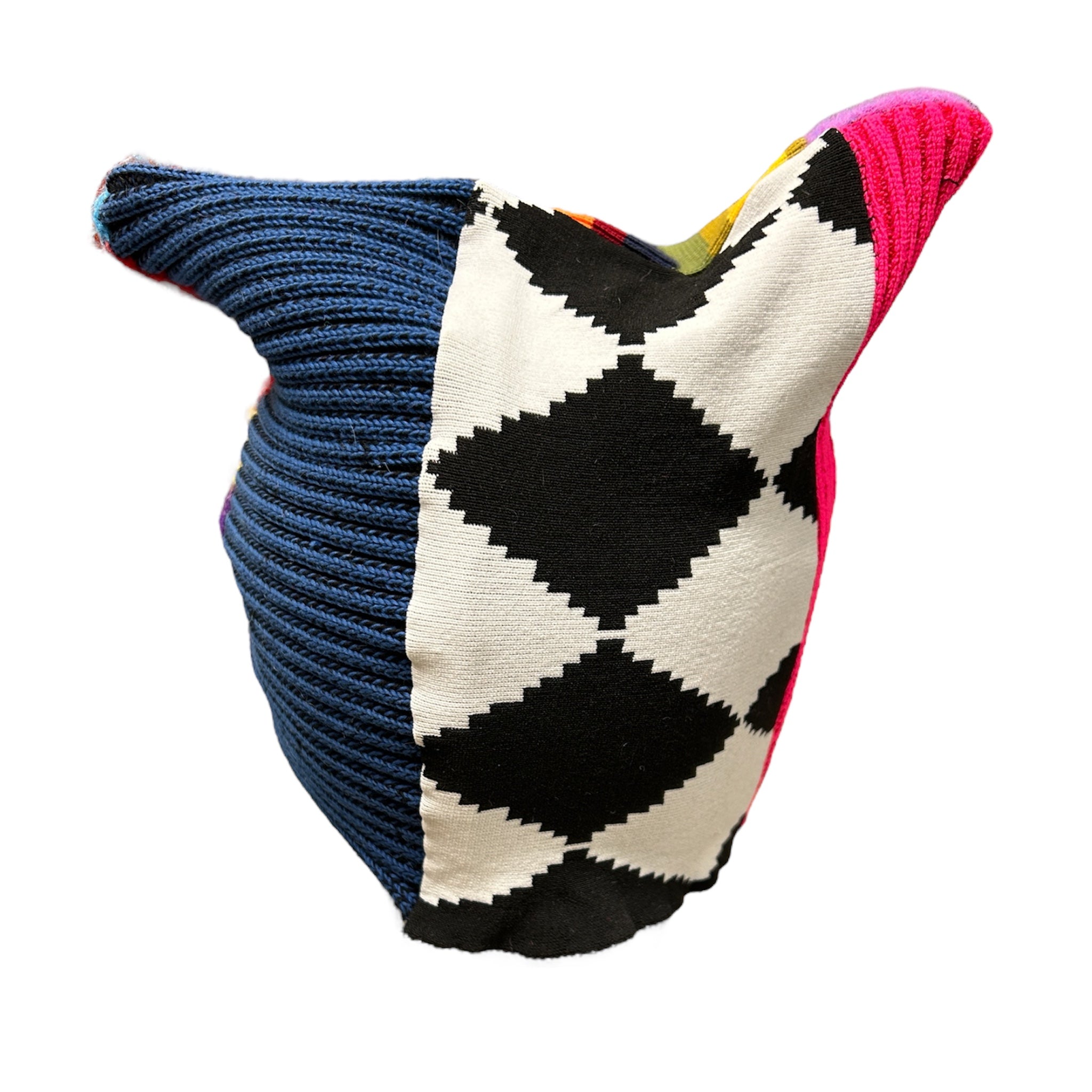 Patchwork AGR beanie 8