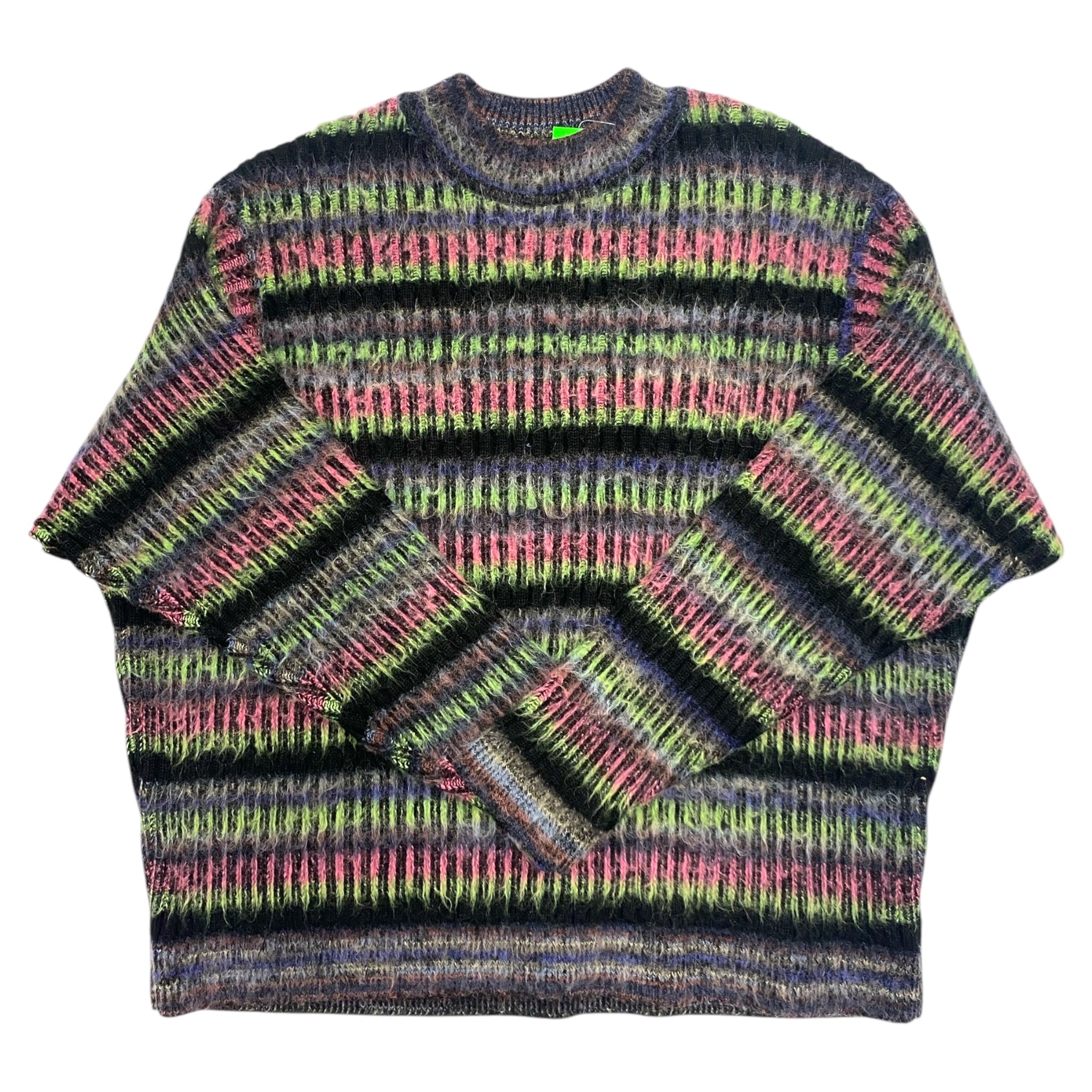 MOHAIR STRIPE JUMPER