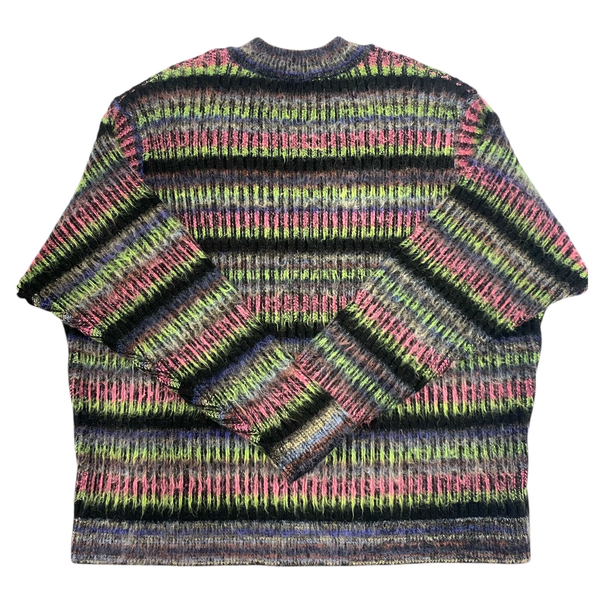 MOHAIR STRIPE JUMPER