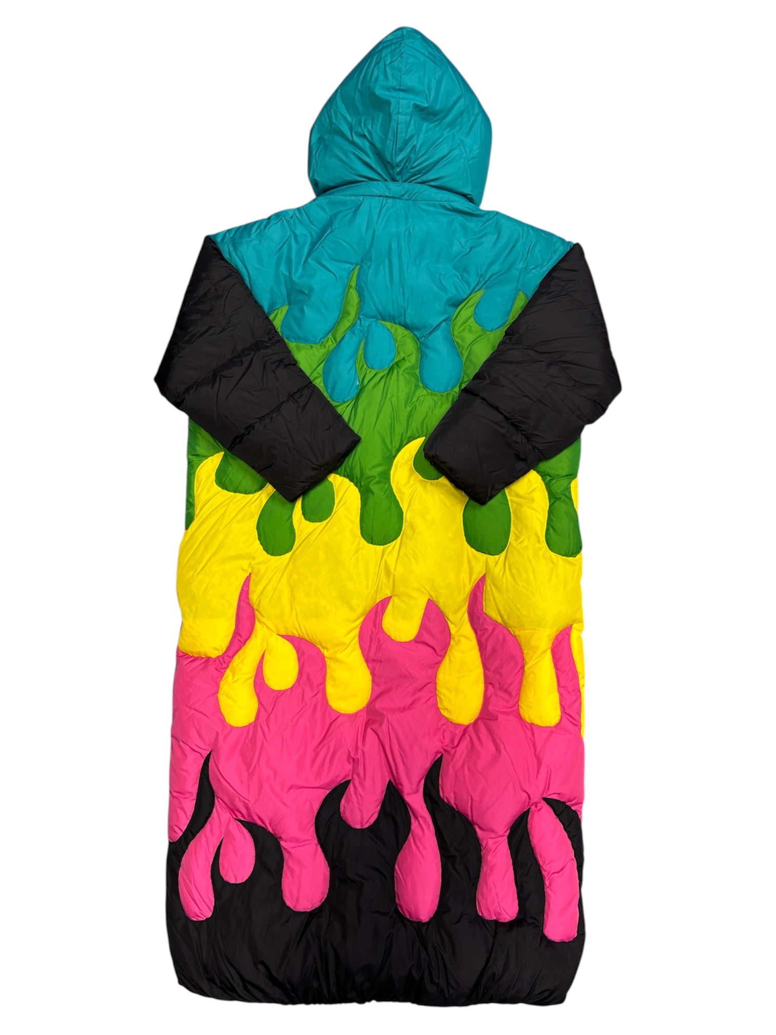 MULTI FLAME LONG PUFFER