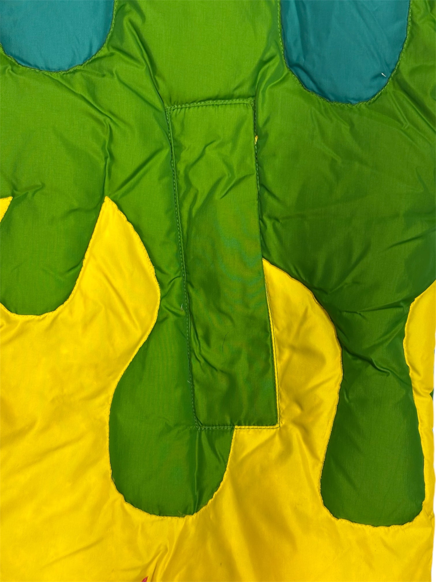 MULTI FLAME LONG PUFFER