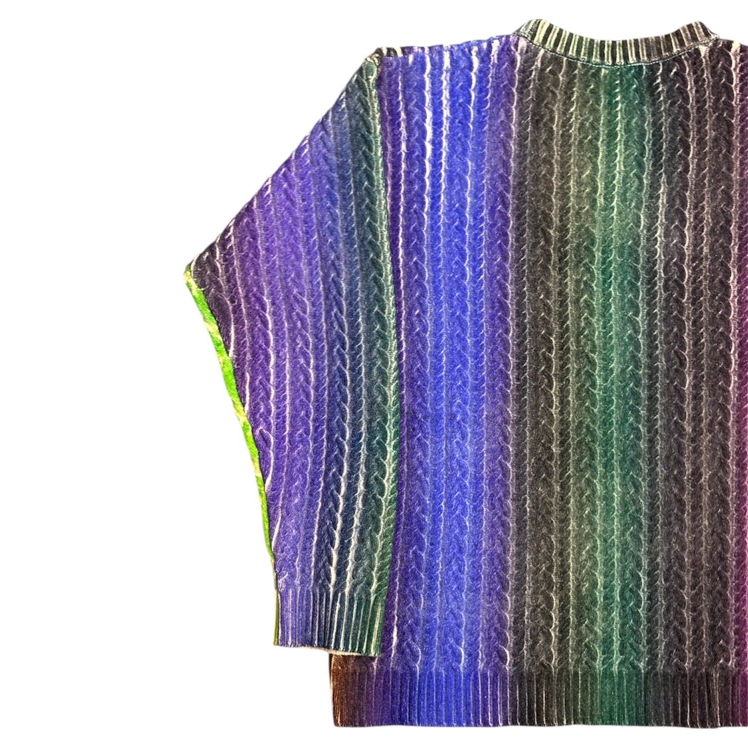 DIGI PRINT CABLE KNIT