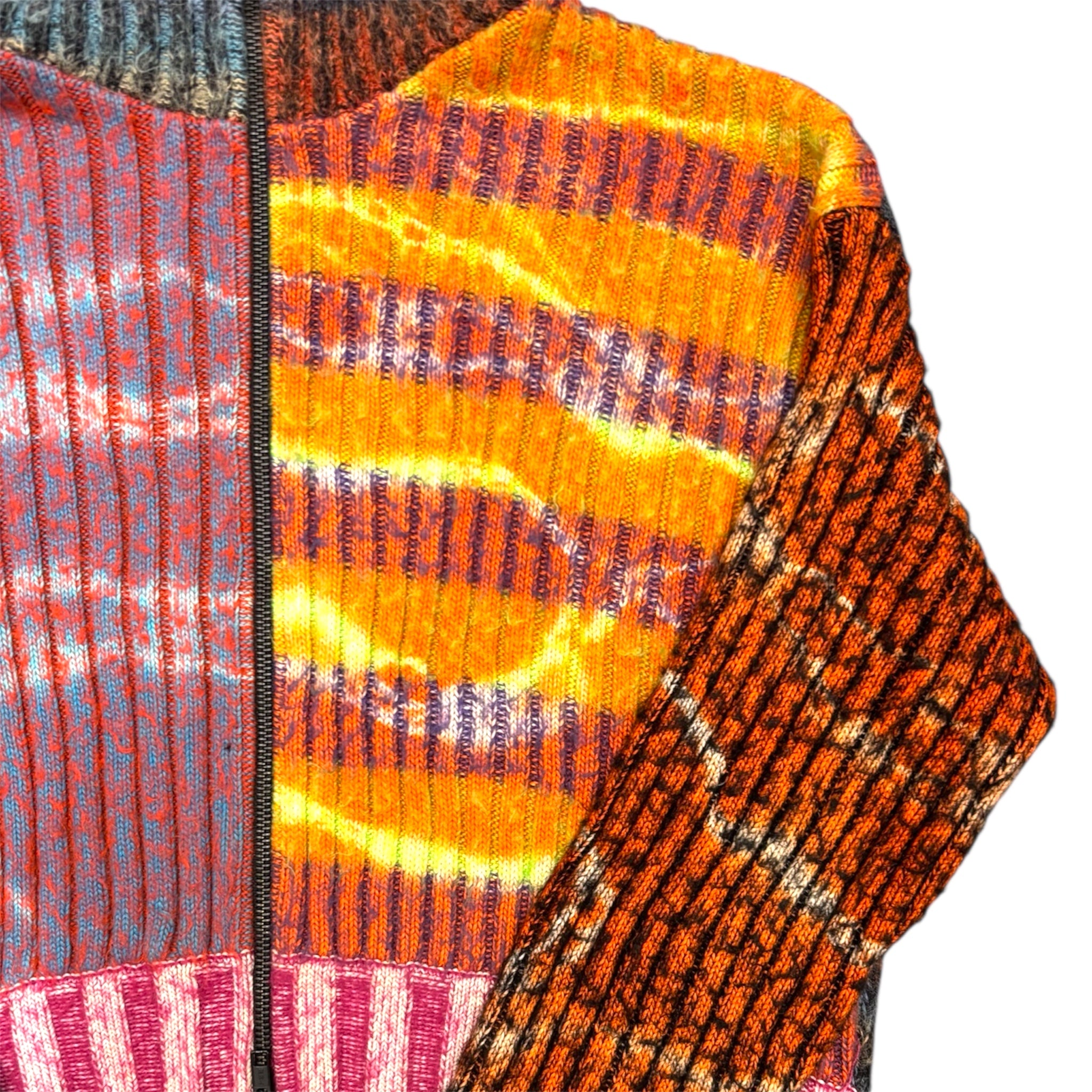 CROPPED MOHAIR HOODED KNIT