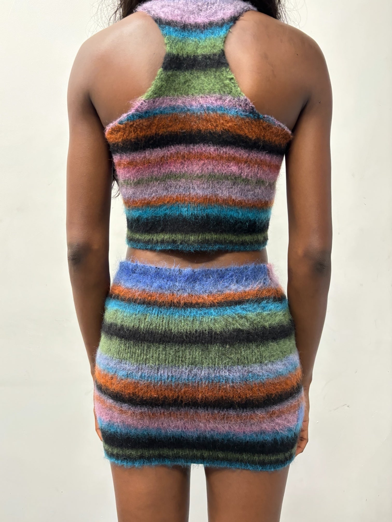 BRUSHED STRIPE TANK (SET)