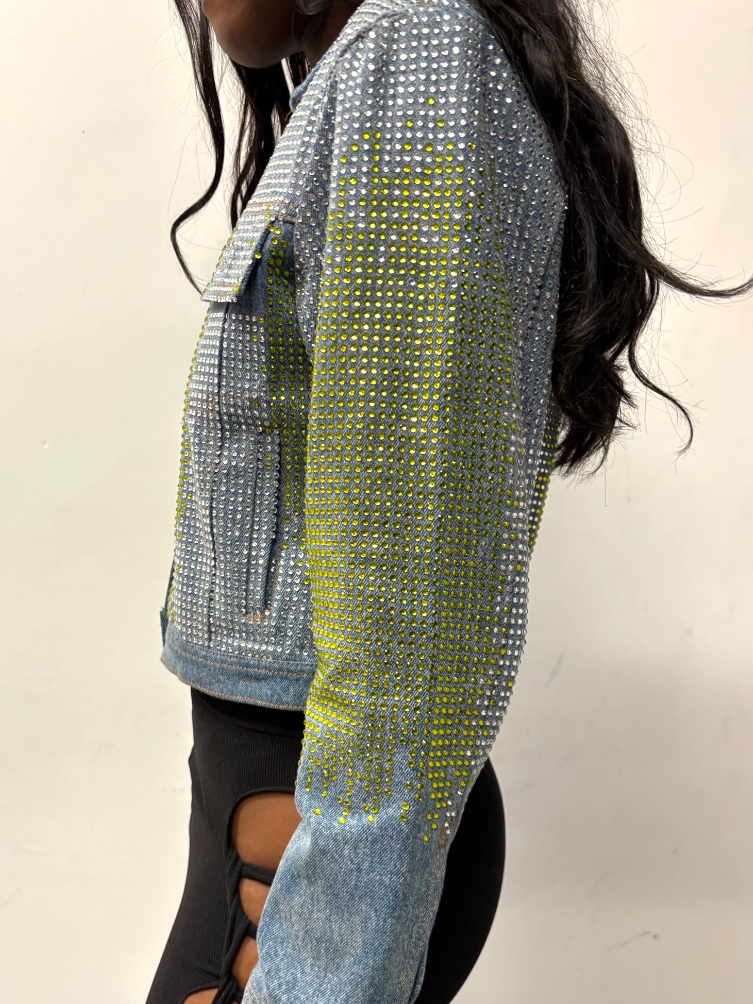 DIAMANTE JACKET (PART OF SET)