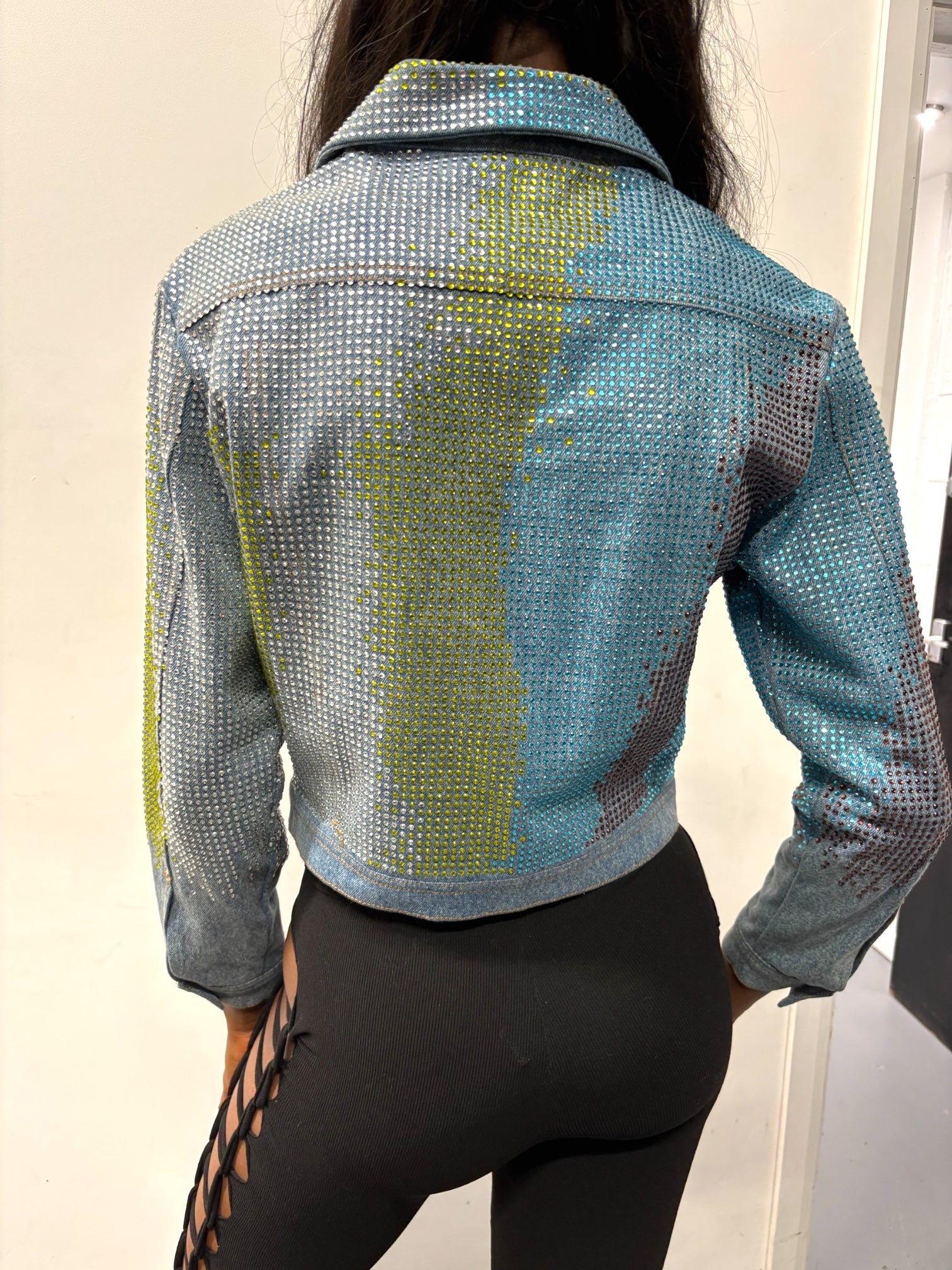 DIAMANTE JACKET (PART OF SET)