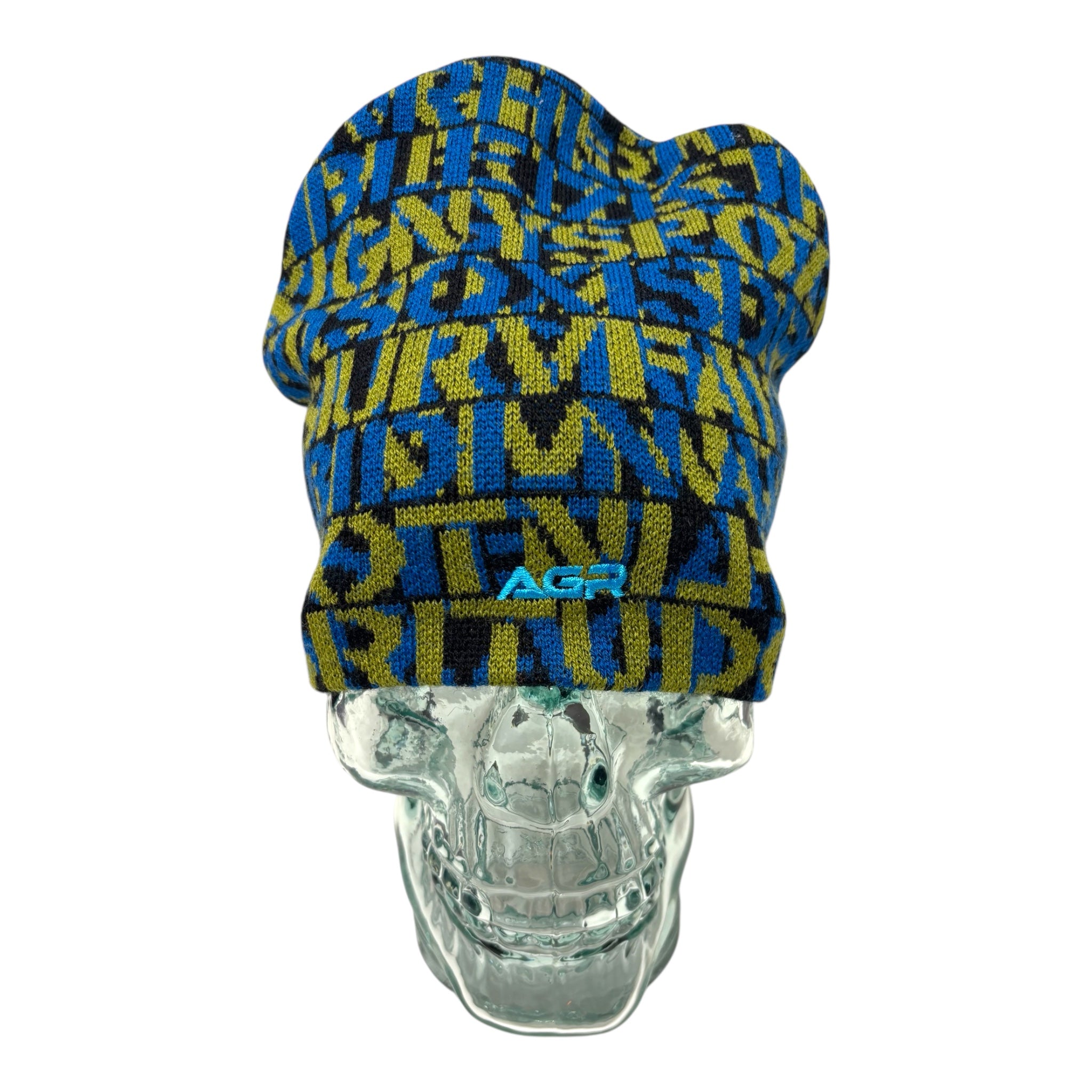 NIKKI HARE typography beanie