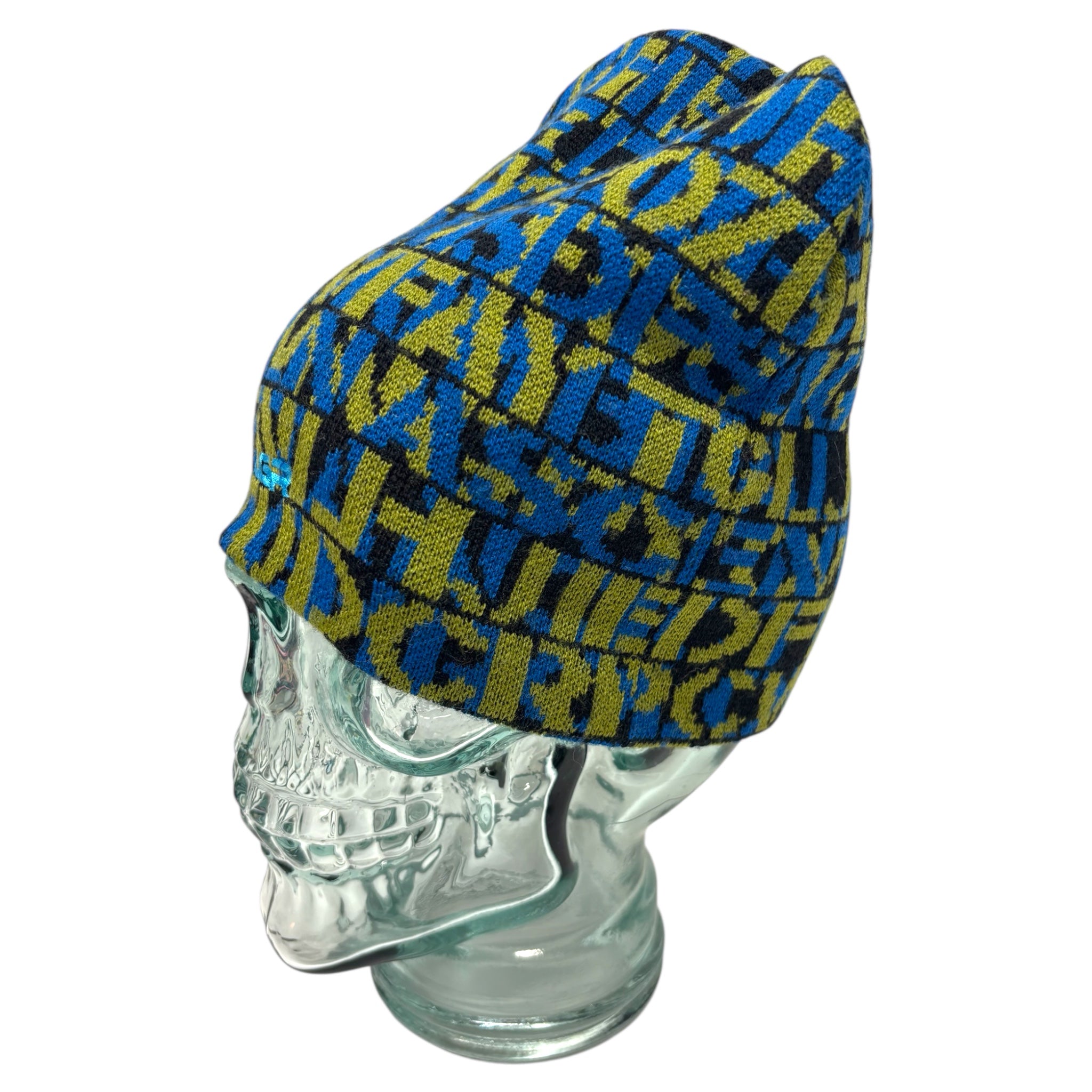 NIKKI HARE typography beanie