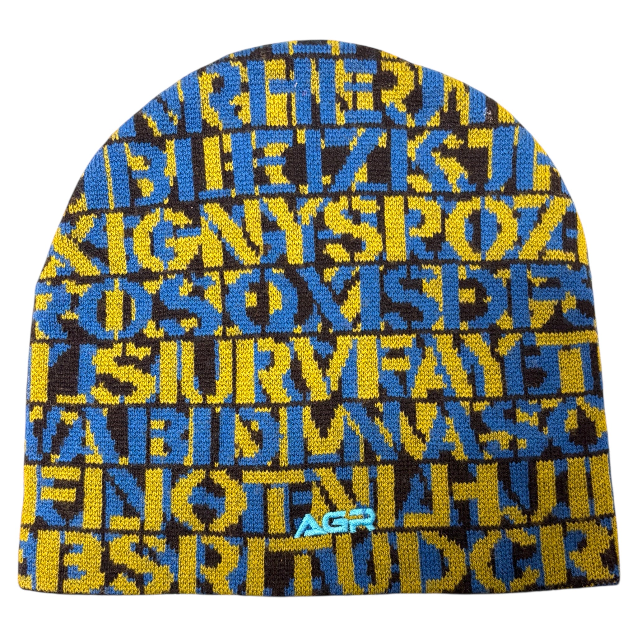 NIKKI HARE typography beanie