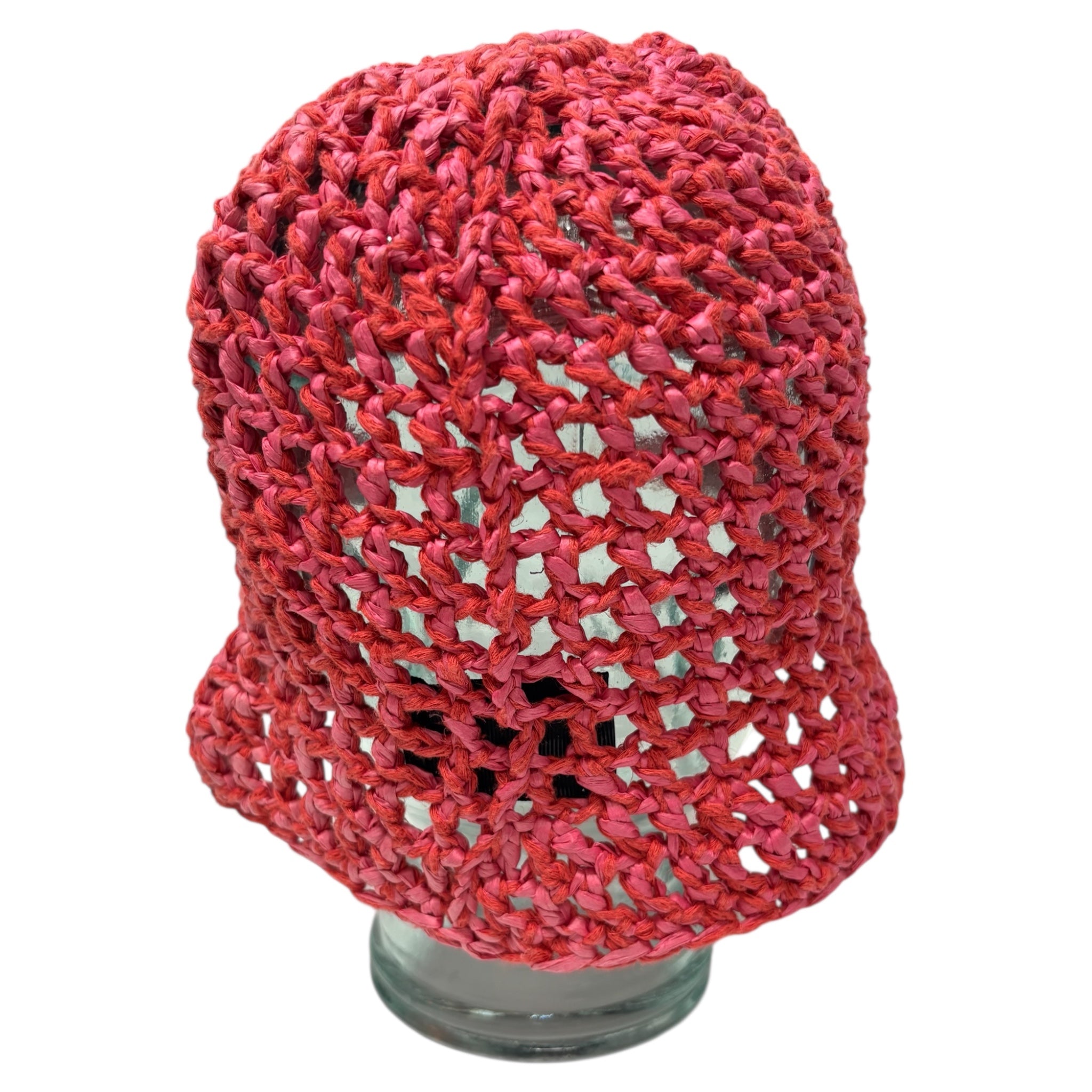 CROCHET BUCKET PINK