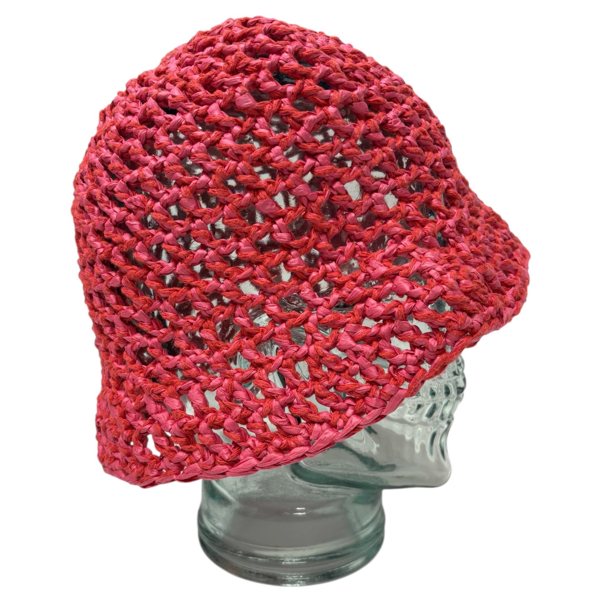 CROCHET BUCKET PINK