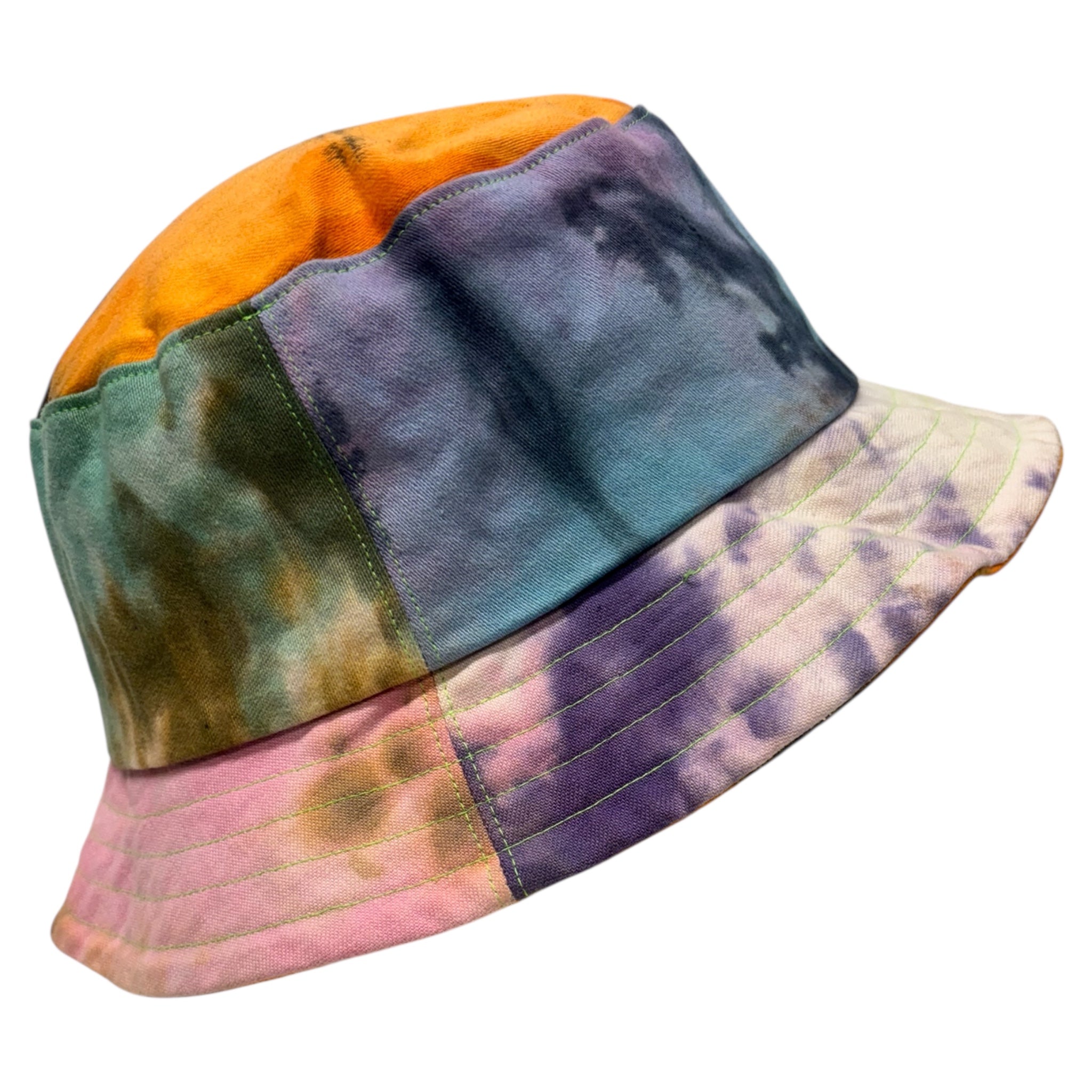PATCHWORK BUCKET HAT 2
