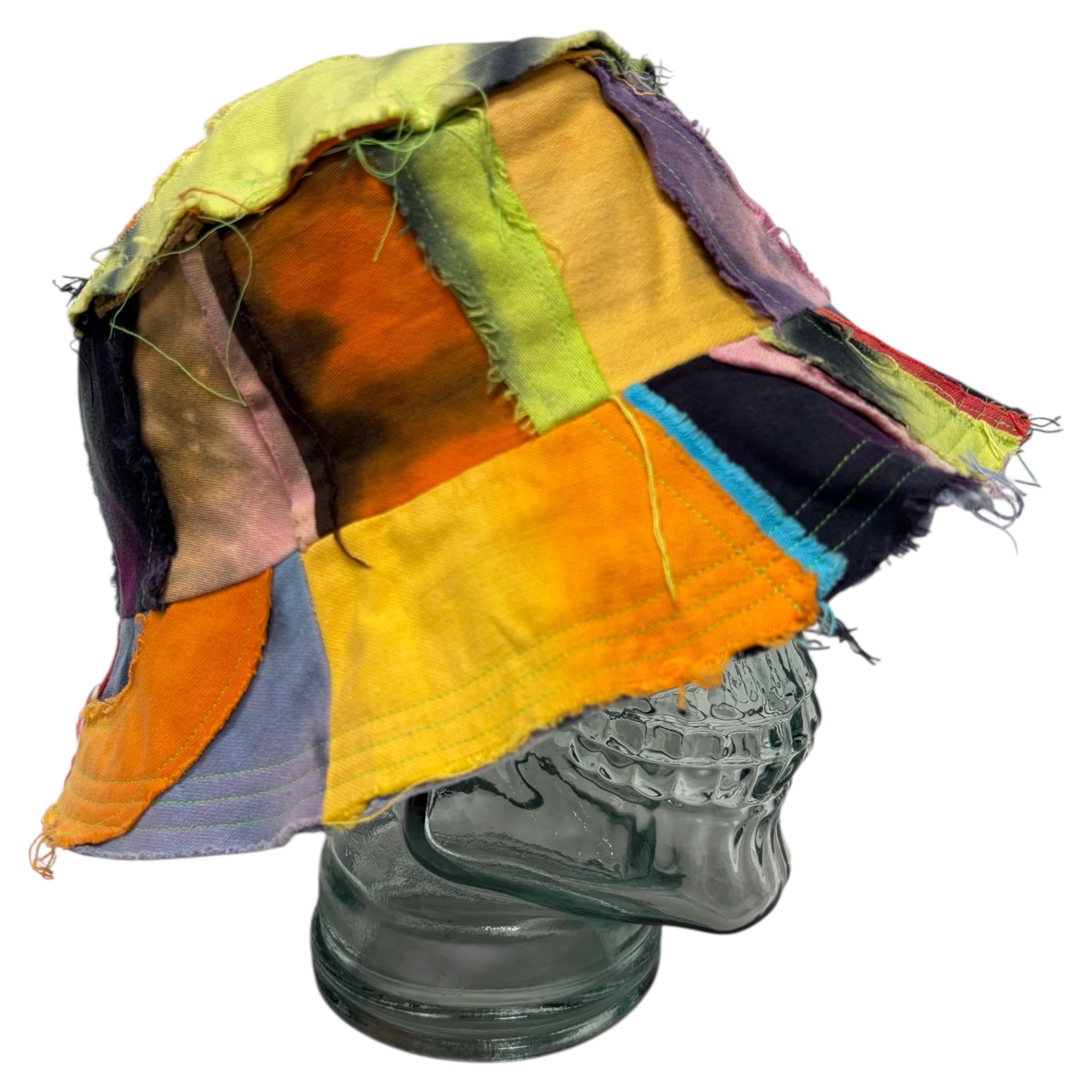 PATCHWORK BUCKET HAT 1