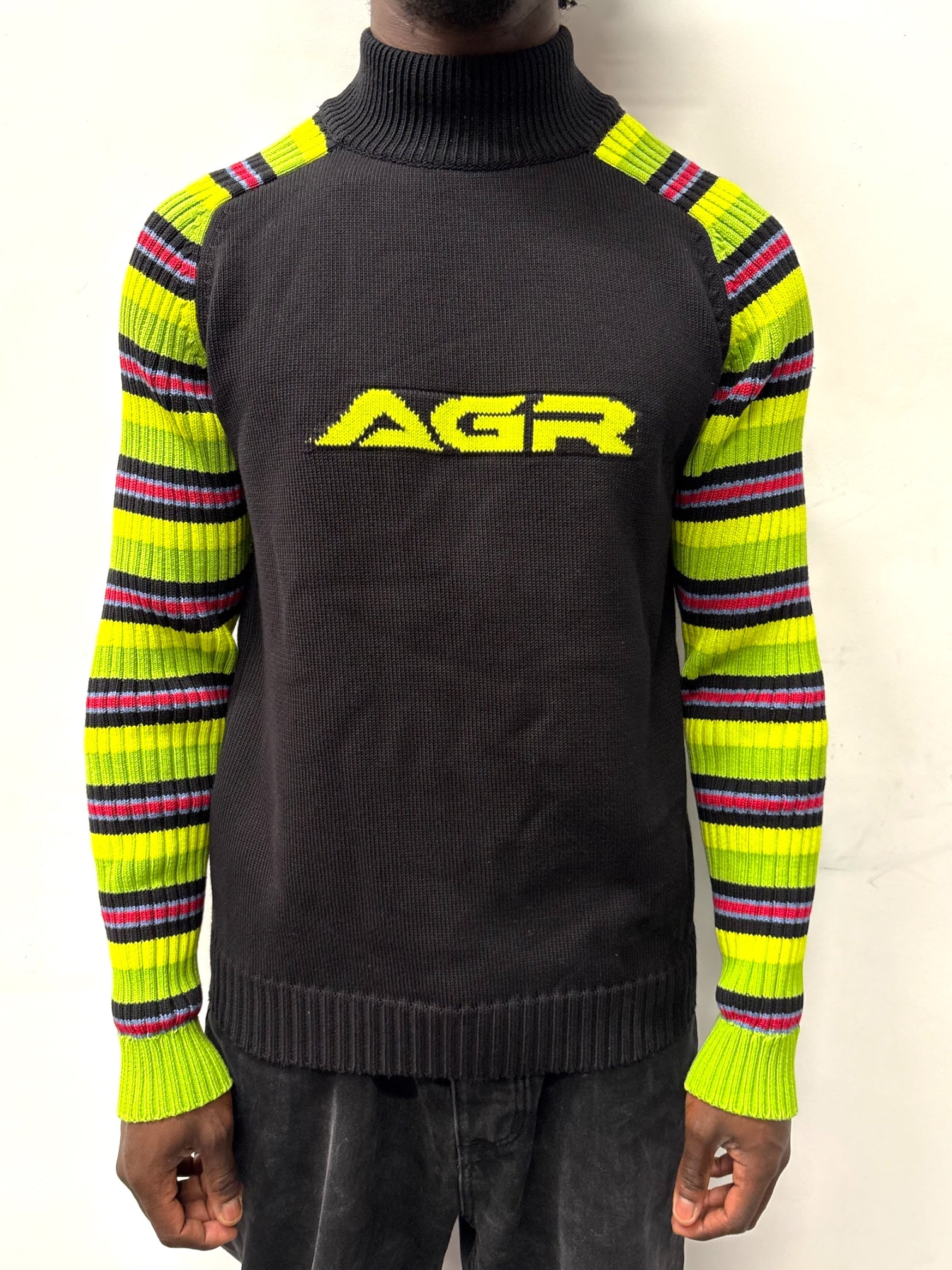 AGR LOGO RAGLAN KNIT