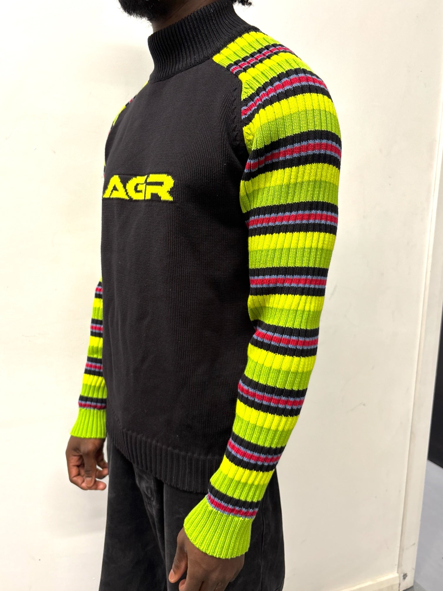AGR LOGO RAGLAN KNIT