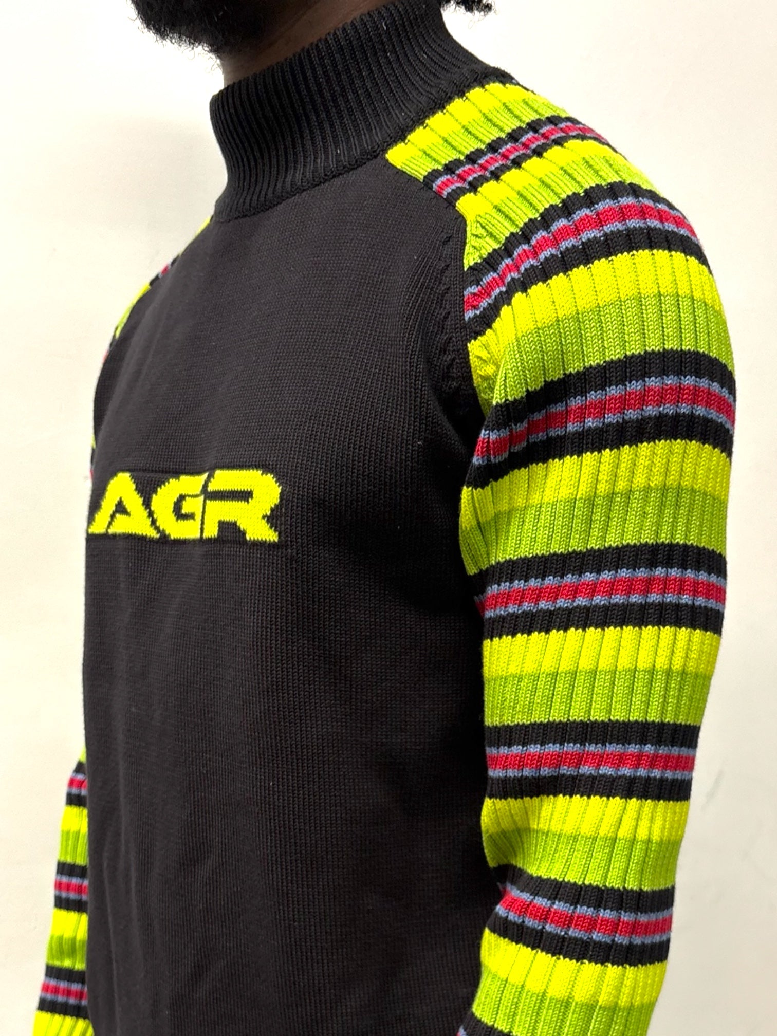 AGR LOGO RAGLAN KNIT