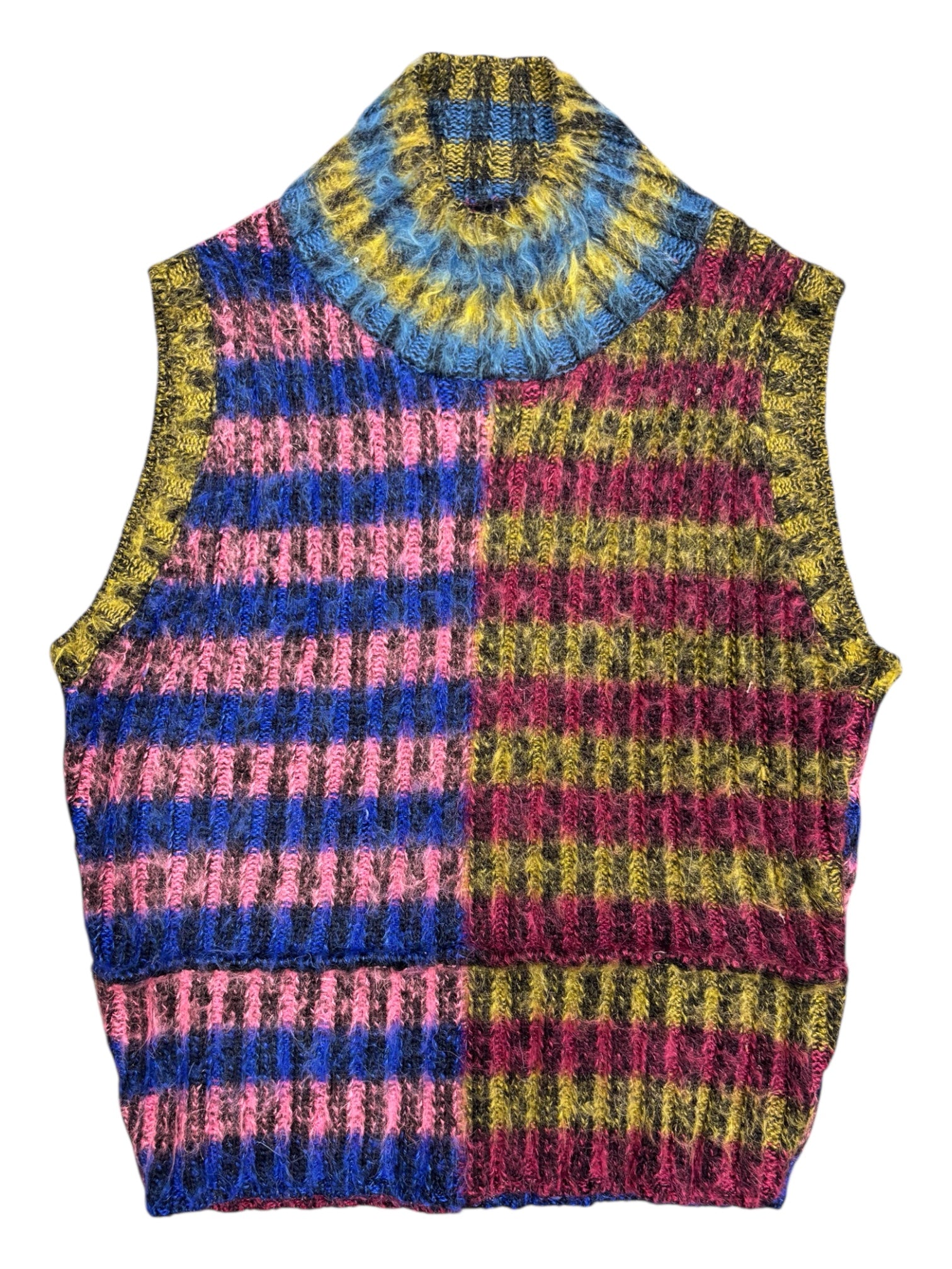 WOMENS BRUSHED MOHAIR VEST