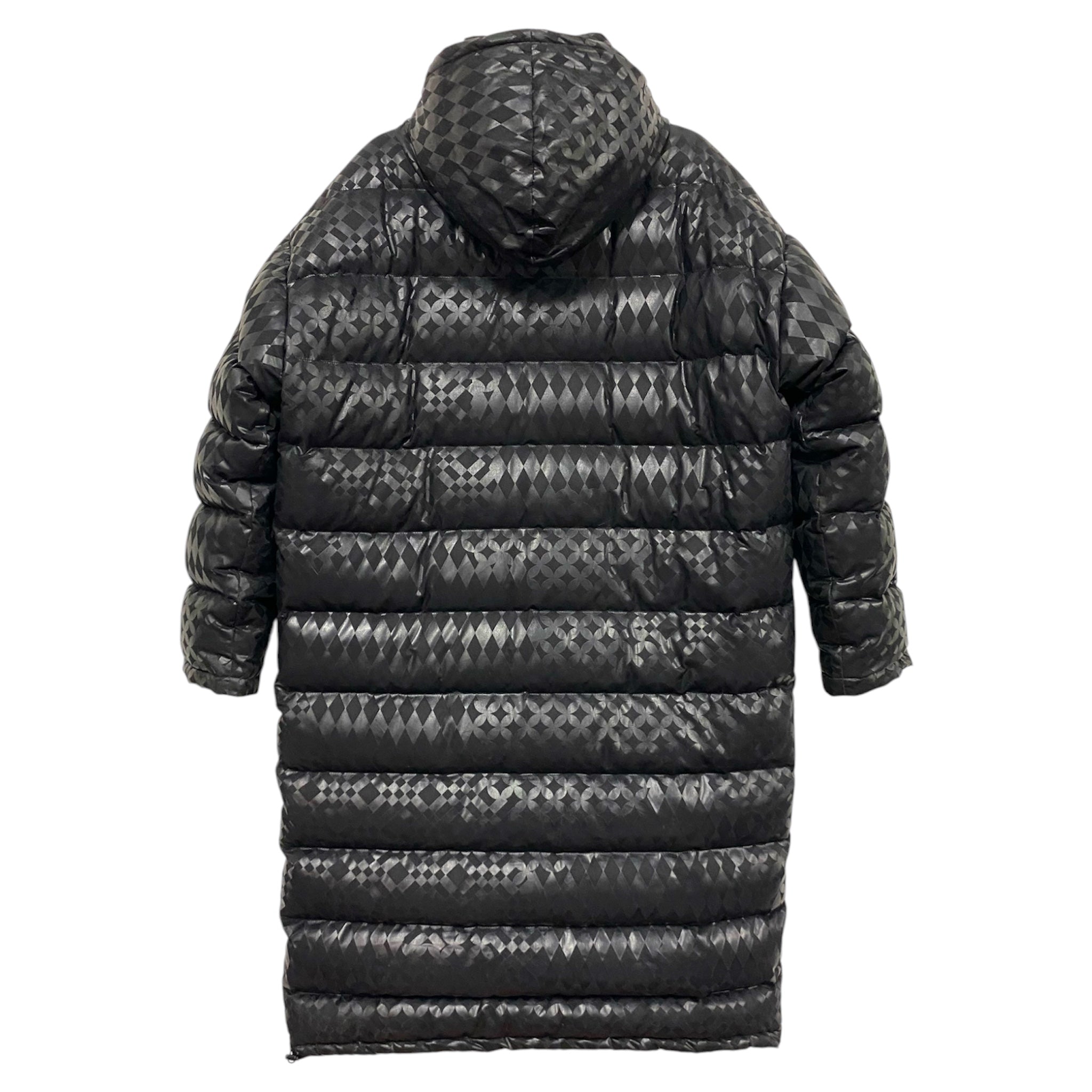 ALL BLACK GLOSS PUFFER