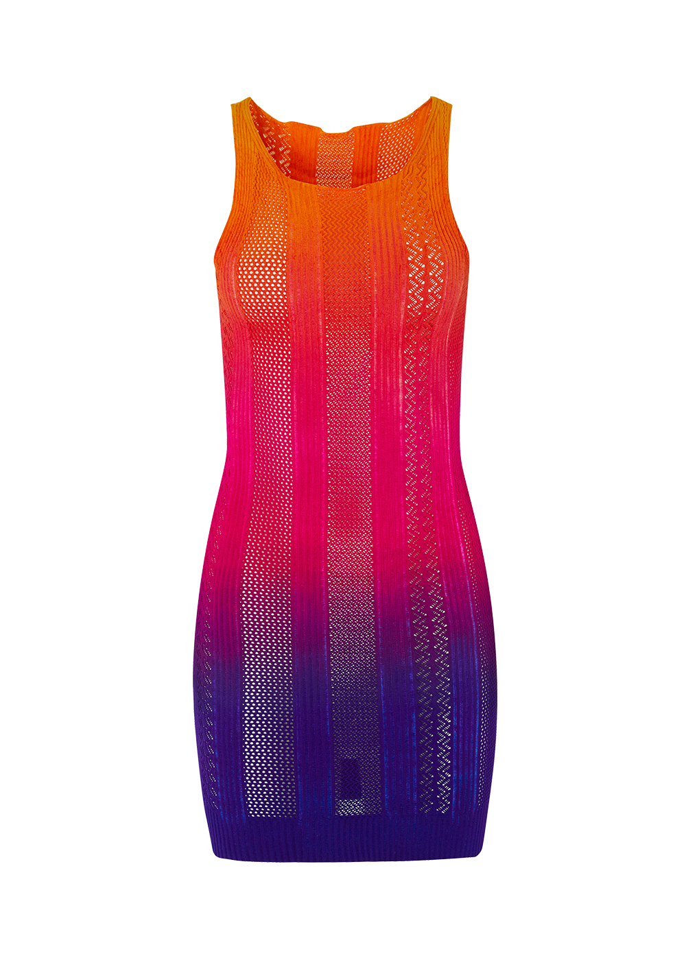 AGR - Colour Theory Elastic Tank Dress - Packshot - Front